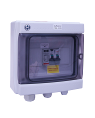 AC Box 3-4 kW monofase 230V 16A per il fotovoltaico AC Box 3-4 kW monofase 230V 16A per il fotovoltaico