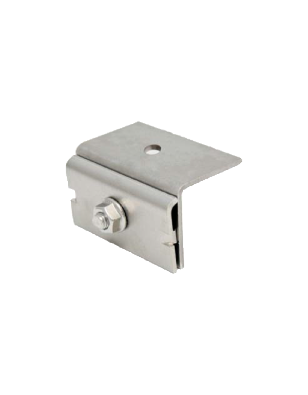 Morsetto I'M SOLAR per coperture in lamiera | Alma Solar® N°1 di pannelli fotovoltaici online Morsetto I'M SOLAR per coperture in lamiera | Alma Solar® N°1 di pannelli fotovoltaici online