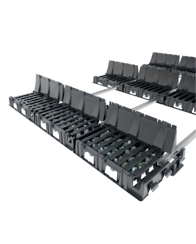 Binario per installazione orizzontale per sistema Falx | Alma Solar® N°1 di pannelli fotovoltaici online Binario per installazione orizzontale per sistema Falx | Alma Solar® N°1 di pannelli fotovoltaici online