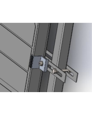 Morsetto terminale per il montaggio sul balcone | Alma Solar® N°1 di pannelli fotovoltaici online Morsetto terminale per il montaggio sul balcone | Alma Solar® N°1 di pannelli fotovoltaici online