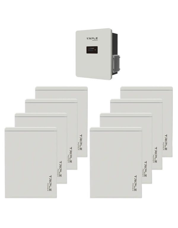 Kit batteria ad Triple Power da 46,4kWh | Alma Solar® N°1 di pannelli fotovoltaici online Kit batteria ad Triple Power da 46,4kWh | Alma Solar® N°1 di pannelli fotovoltaici online