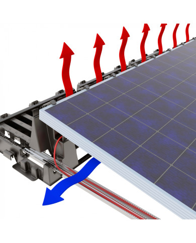 Binario per installazione orizzontale per sistema Falx 1523mm| Alma Solar® N°1 di pannelli fotovoltaici online Binario per installazione orizzontale per sistema Falx 1523mm| Alma Solar® N°1 di pannelli fotovoltaici online