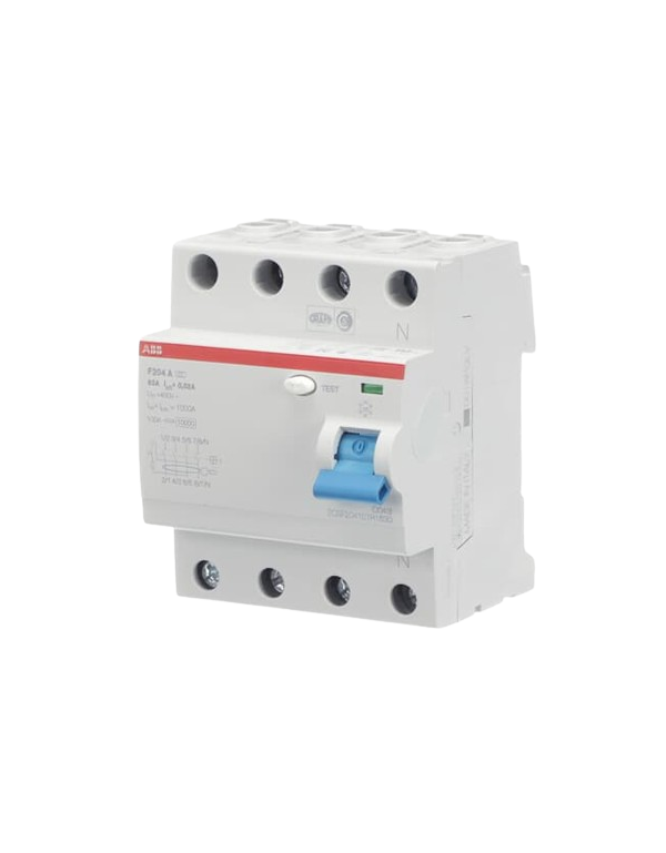 ABB 2CSF204101R1630 F204A-63/0,03 RCD tipo A 4 poli 63 A 0.03 A 230 V ABB 2CSF204101R1630 F204A-63/0,03 RCD tipo A 4 poli 63 A 0.03 A 230 V