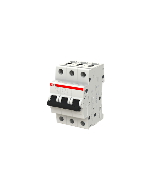 ABB S203M-C50 interruttore automatico 3P 50A Caratteristica C, 10 kA