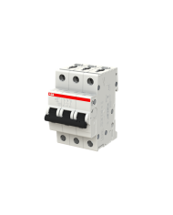ABB S203M-B25 interruttore automatico 3P 25A Caratteristica B, 10 kA ABB S203M-B25 interruttore automatico 3P 25A Caratteristica B, 10 kA