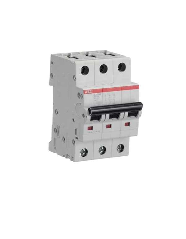 ABB S203M-C25 interruttore automatico 3P 25A Caratteristica C, 10 kA