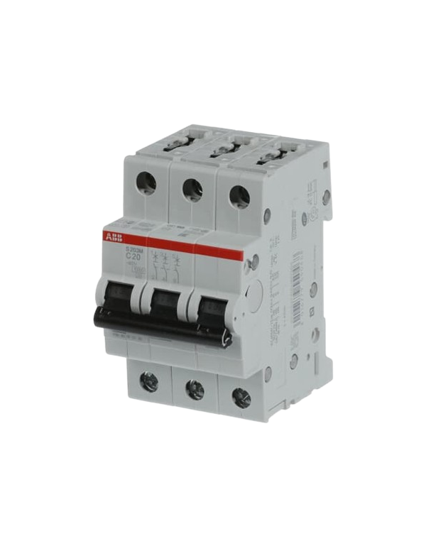 ABB S203M-C20 interruttore automatico 3P 20A Caratteristica C, 10 kA