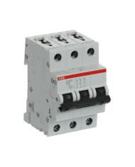 ABB S203M-B16 interruttore automatico 3P 16A Caratteristica B, 10 kA ABB S203M-B16 interruttore automatico 3P 16A Caratteristica B, 10 kA
