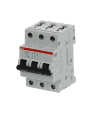 ABB S203M-B16 interruttore automatico 3P 16A Caratteristica B, 10 kA ABB S203M-B16 interruttore automatico 3P 16A Caratteristica B, 10 kA