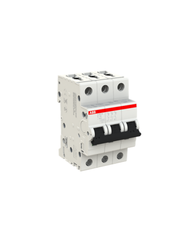 ABB S203M-C16 interruttore automatico 3P 16A Caratteristica C, 10 kA ABB S203M-C16 interruttore automatico 3P 16A Caratteristica C, 10 kA