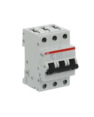 ABB S203M-B10 interruttore automatico 3P 10A Caratteristica B, 10 kA ABB S203M-B10 interruttore automatico 3P 10A Caratteristica B, 10 kA
