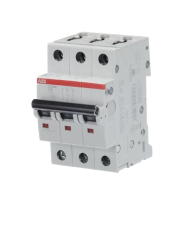 ABB S203M-C6 interruttore automatico 3P 6A Caratteristica C, 10 kA ABB S203M-C6 interruttore automatico 3P 6A Caratteristica C, 10 kA