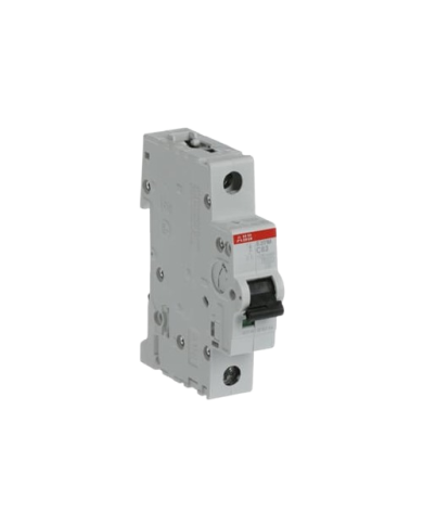 ABB S201M-C63 interruttore automatico 1P 63A Caratteristica C, 10 kA ABB S201M-C63 interruttore automatico 1P 63A Caratteristica C, 10 kA