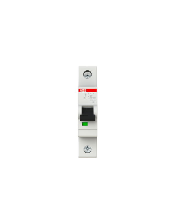 ABB S201M-C50 interruttore automatico 1P 50A Caratteristica C, 10 kA