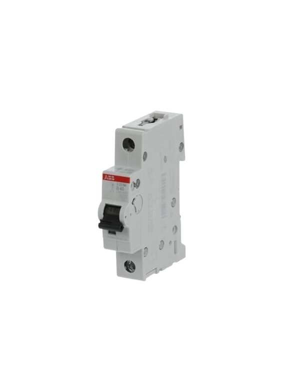 ABB S201M-B40 interruttore automatico 1P 40A Caratteristica B, 10 kA ABB S201M-B40 interruttore automatico 1P 40A Caratteristica B, 10 kA