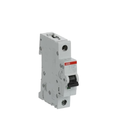 ABB S201M-C40 interruttore automatico 1P 40A Caratteristica C, 10 kA ABB S201M-C40 interruttore automatico 1P 40A Caratteristica C, 10 kA