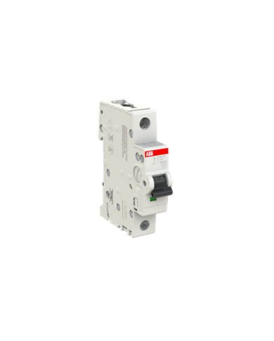 ABB S201M-C16 interruttore automatico 1P 16A Caratteristica C, 10 kA ABB S201M-C16 interruttore automatico 1P 16A Caratteristica C, 10 kA
