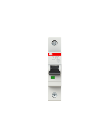 ABB S201M-C16 interruttore automatico 1P 16A Caratteristica C, 10 kA ABB S201M-C16 interruttore automatico 1P 16A Caratteristica C, 10 kA