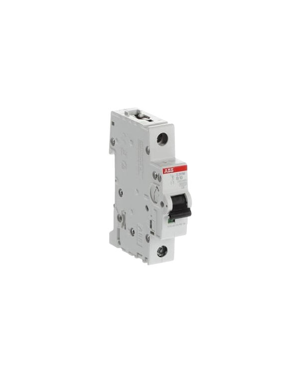 ABB S201M-B10 interruttore automatico 1P 10A Caratteristica B, 10 kA ABB S201M-B10 interruttore automatico 1P 10A Caratteristica B, 10 kA