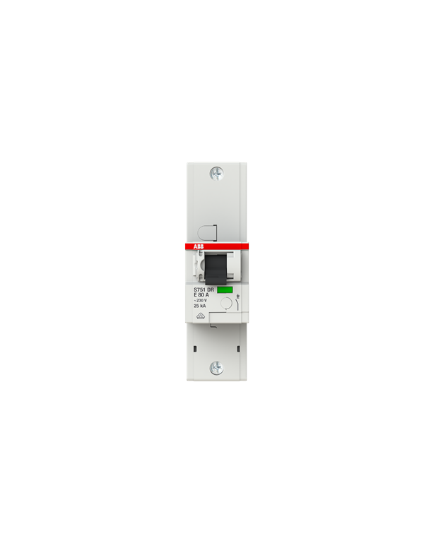 ABB S751 DR E80 1P Interruttore automatico miniaturizzato selettivo 80A ABB S751 DR E80 1P Interruttore automatico miniaturizzato selettivo 80A
