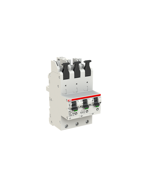 ABB S751/3-E63 Interruttore automatico selettivo principale, 63A, 3-pol...