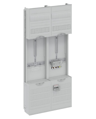 Striebel & John DF27U11B Campo completo 40A 1 contatore & 1 riserva, 48TE, BH3, 2-campi, 16 mm² Striebel & John DF27U11B Campo completo 40A 1 contatore & 1 riserva, 48TE, BH3, 2-campi, 16 mm²