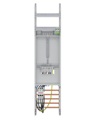 Striebel & John DF17U1B Campo completo 40A 1 contatore, 24TE, BH3, 1-campo, 16mm² Striebel & John DF17U1B Campo completo 40A 1 contatore, 24TE, BH3, 1-campo, 16mm²