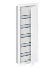 Striebel & John U51 Quadro di distribuzione piccolo incassato 5-file IP31, 834 x 310 x 120 mm, 60TE, 1-campo