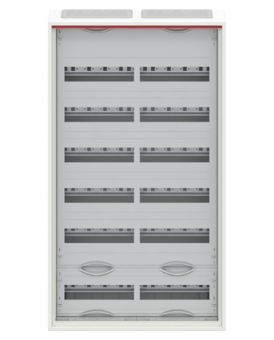 Striebel & John CA26V Quadro di distribuzione piccolo da parete 6-file IP44, 550 x 950 x 160 mm, 144TE, 2-campi Striebel & John CA26V Quadro di distribuzione piccolo da parete 6-file IP44, 550 x 950 x 160 mm, 144TE, 2-campi