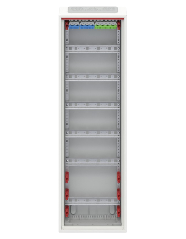 Striebel & John CA16V Quadro di distribuzione piccolo da parete 6-file IP44, 300 x 950 x 160 mm, 72TE, 1-campo Striebel & John CA16V Quadro di distribuzione piccolo da parete 6-file IP44, 300 x 950 x 160 mm, 72TE, 1-campo