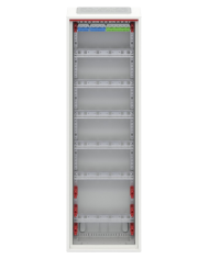 Striebel & John CA16V Quadro di distribuzione piccolo da parete 6-file IP44, 300 x 950 x 160 mm, 72TE, 1-campo Striebel & John CA16V Quadro di distribuzione piccolo da parete 6-file IP44, 300 x 950 x 160 mm, 72TE, 1-campo