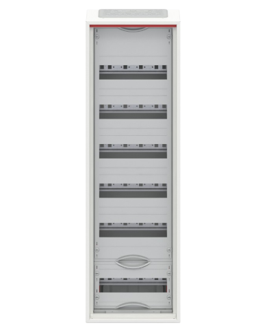 Striebel & John CA16V Quadro di distribuzione piccolo da parete 6-file IP44, 300 x 950 x 160 mm, 72TE, 1-campo Striebel & John CA16V Quadro di distribuzione piccolo da parete 6-file IP44, 300 x 950 x 160 mm, 72TE, 1-campo