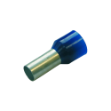Haupa 270828 Capicorda isolati 16 mm² serie colori DIN, lunghezza 18 mm, blu