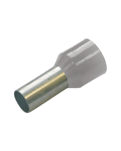 Haupa 270814 Ghiere isolate 4 mm² serie colori DIN, lunghezza 10 mm, grigio Haupa 270814 Ghiere isolate 4 mm² serie colori DIN, lunghezza 10 mm, grigio