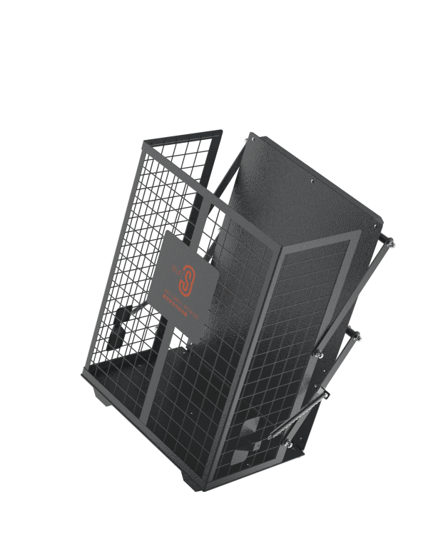 Ascensore 3S con pannelli solari a piattaforma chiusa Ascensore 3S con pannelli solari a piattaforma chiusa