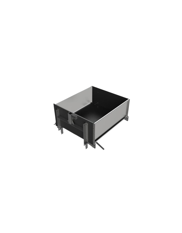 Piattaforma con angolo di inclinazione regolabile per il sollevamento di moduli solari 3S