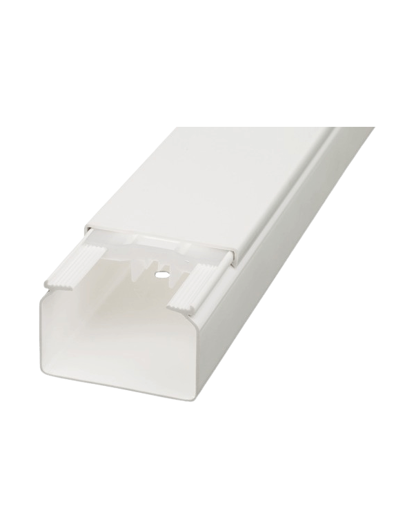 Canalina per cavi 2m colore bianco 60x40mm | Alma Solar N°1 di pannelli fotovoltaici online Canalina per cavi 2m colore bianco 60x40mm | Alma Solar N°1 di pannelli fotovoltaici online