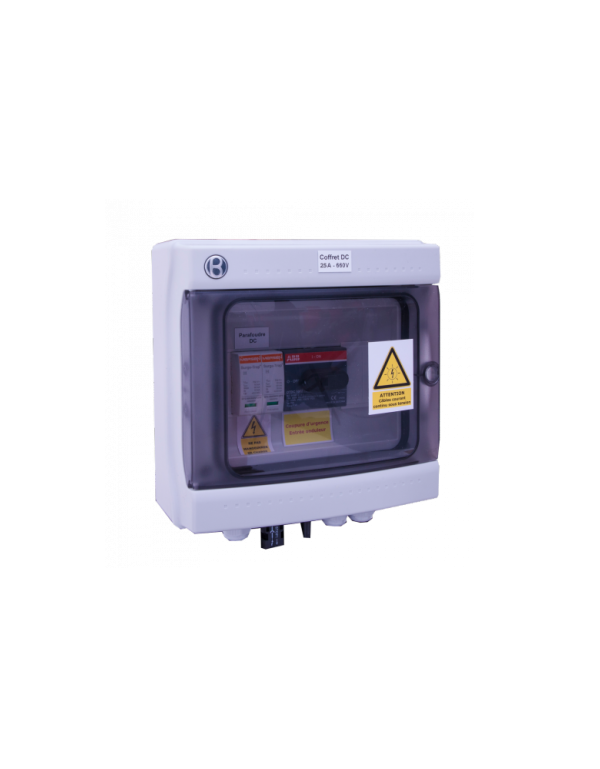 Quadro DC 30A con 600VDC sotto per fotovoltaico Quadro DC 30A con 600VDC sotto per fotovoltaico