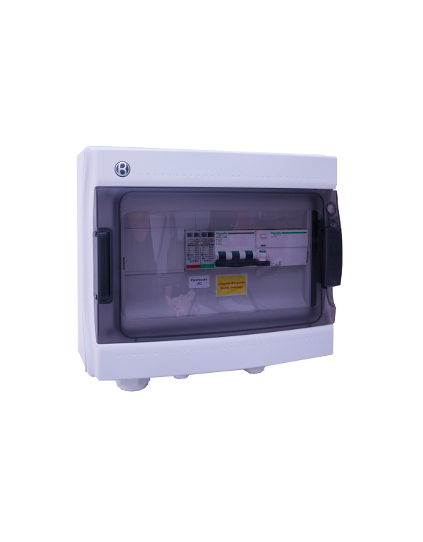 Quadro AC 16A 400VAC 300m1 trifase 3-10kW per impianto fotovoltaico Quadro AC 16A 400VAC 300m1 trifase 3-10kW per impianto fotovoltaico