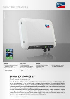Inverter SMA Sunny Storage