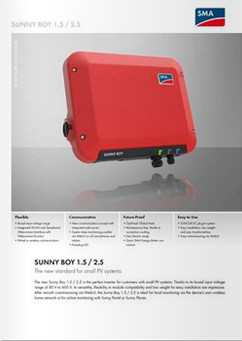Inverter SMA SunnyBoy SB1.5 2.5