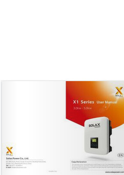 Installazione inverter SOlax X1 Boost